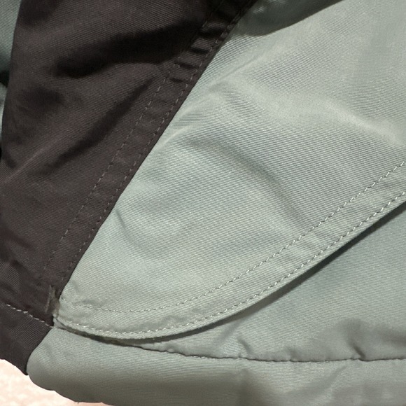 Vintage L.L. Bean Women's Rain Jacket Thinsulate Lined Coat Green Size‎ Large - Picture 15 of 16